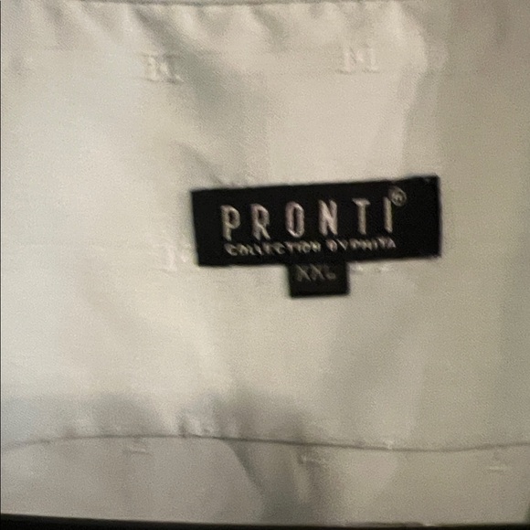 Pronti Men's Classic blue Dress Shirt💫Friday sale - Picture 3 of 6